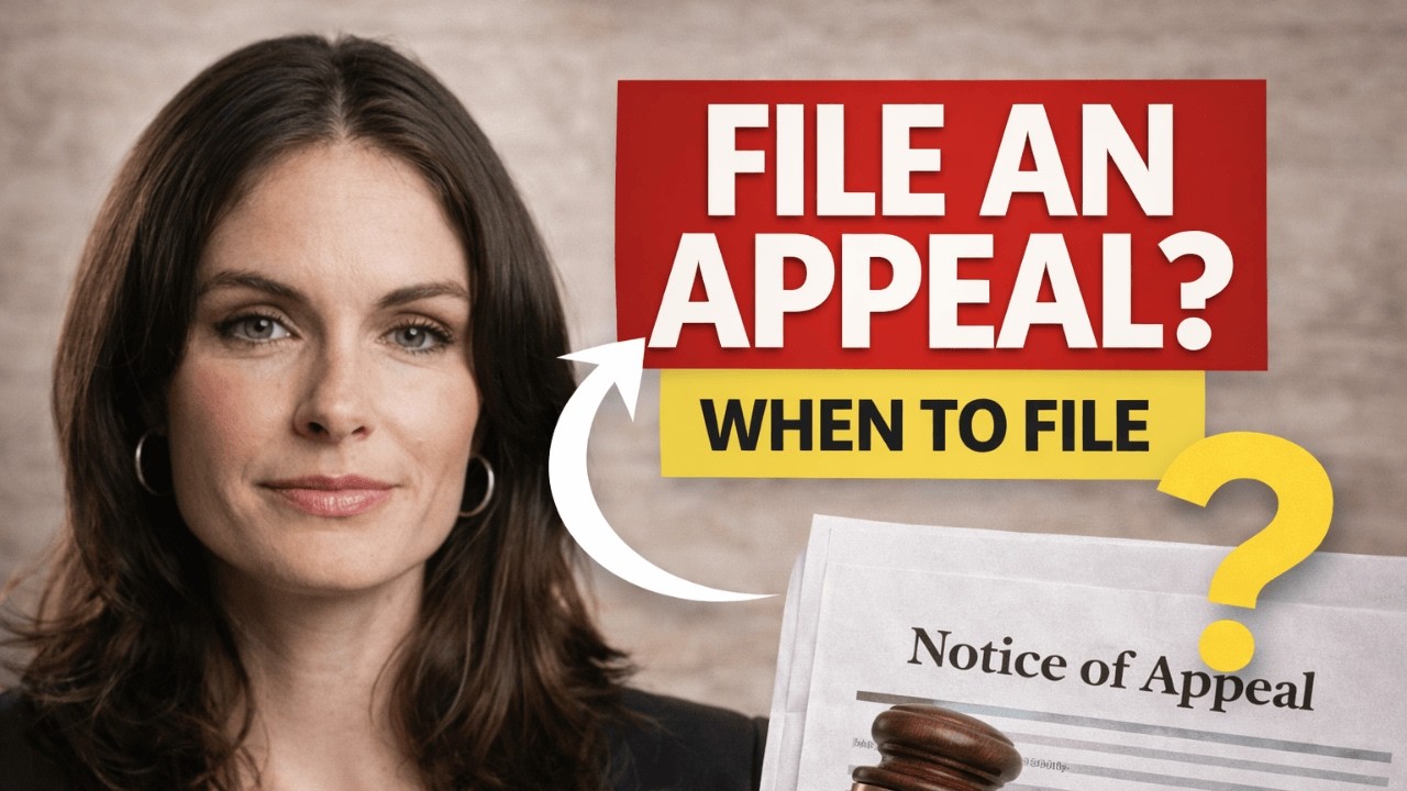 What Is an Appeal And When Should You File One