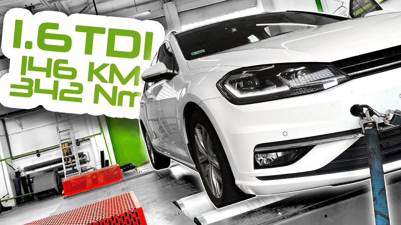 Dogonić 2.0TDI. VW Golf MK7 1.6TDI po chipie z wynikiem większego silnika