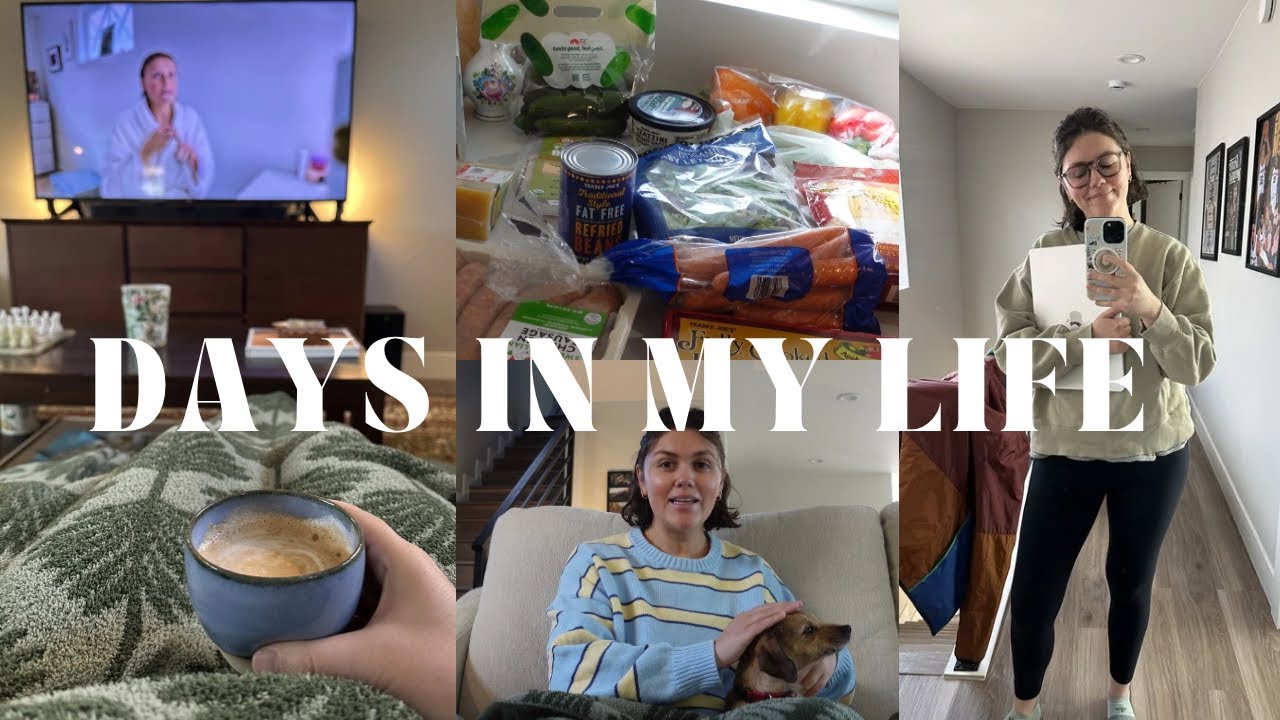 DAYS IN MY LIFE🧼👓🍴: Post-Travel Reset + New Glasses + Easy/Mindless Meals
