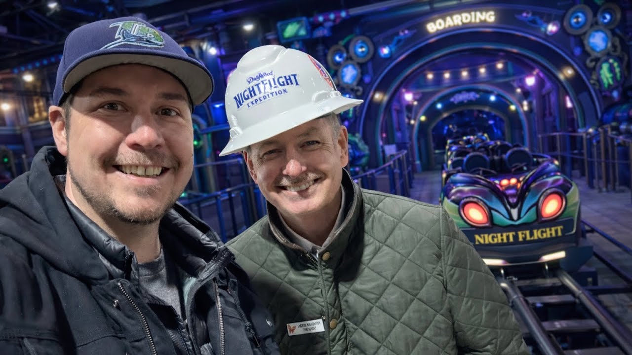 Inside Dollywood's NEW Ride During Construction... (Night Flight Expedition Exclusive Tour)