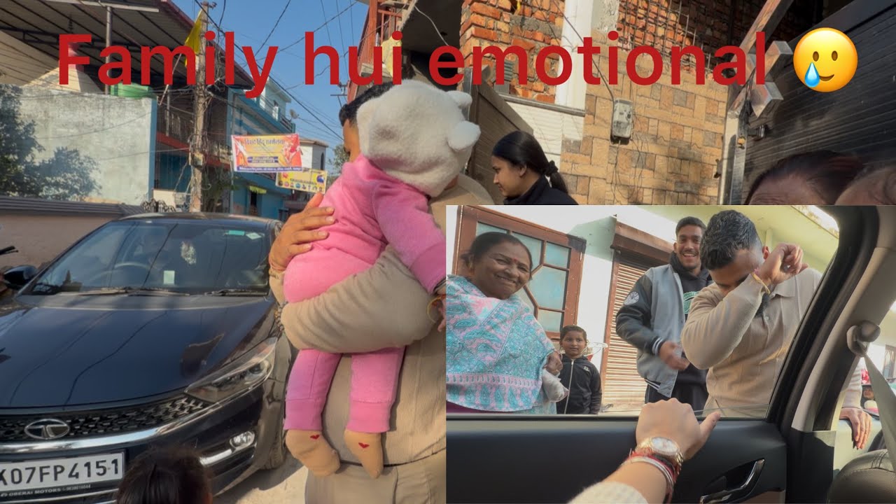 Family hui emotional 🥲 finally Rishikesh Pahuch Gayi