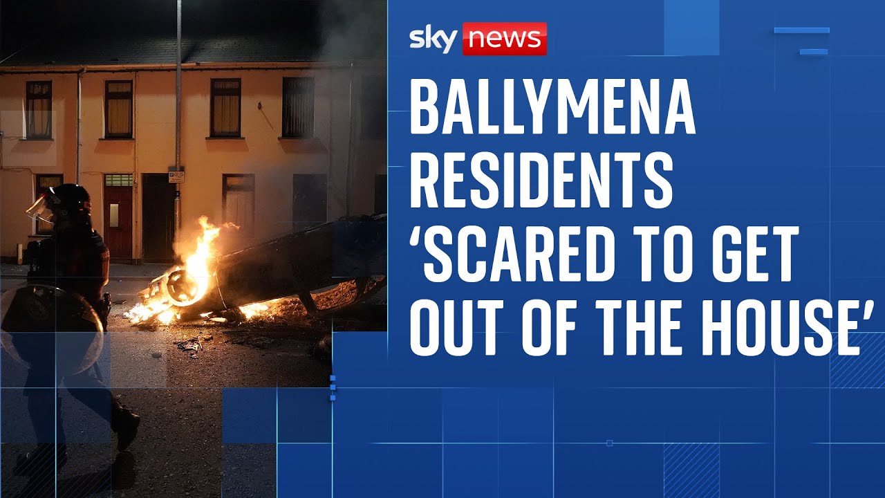 Ballymena unrest: People 'wake up with fear for their lives' after two nights of violence
