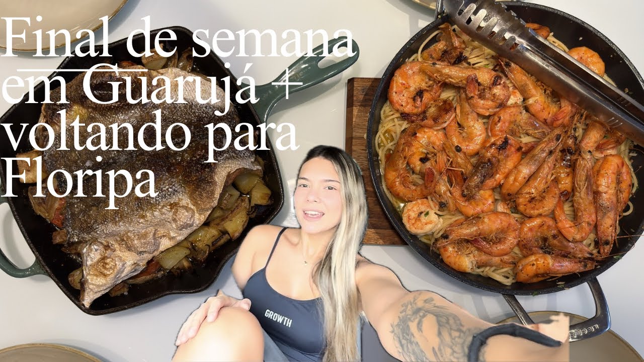 Guarujá, Comida Boa e De Volta pra Floripa 🌊✈️