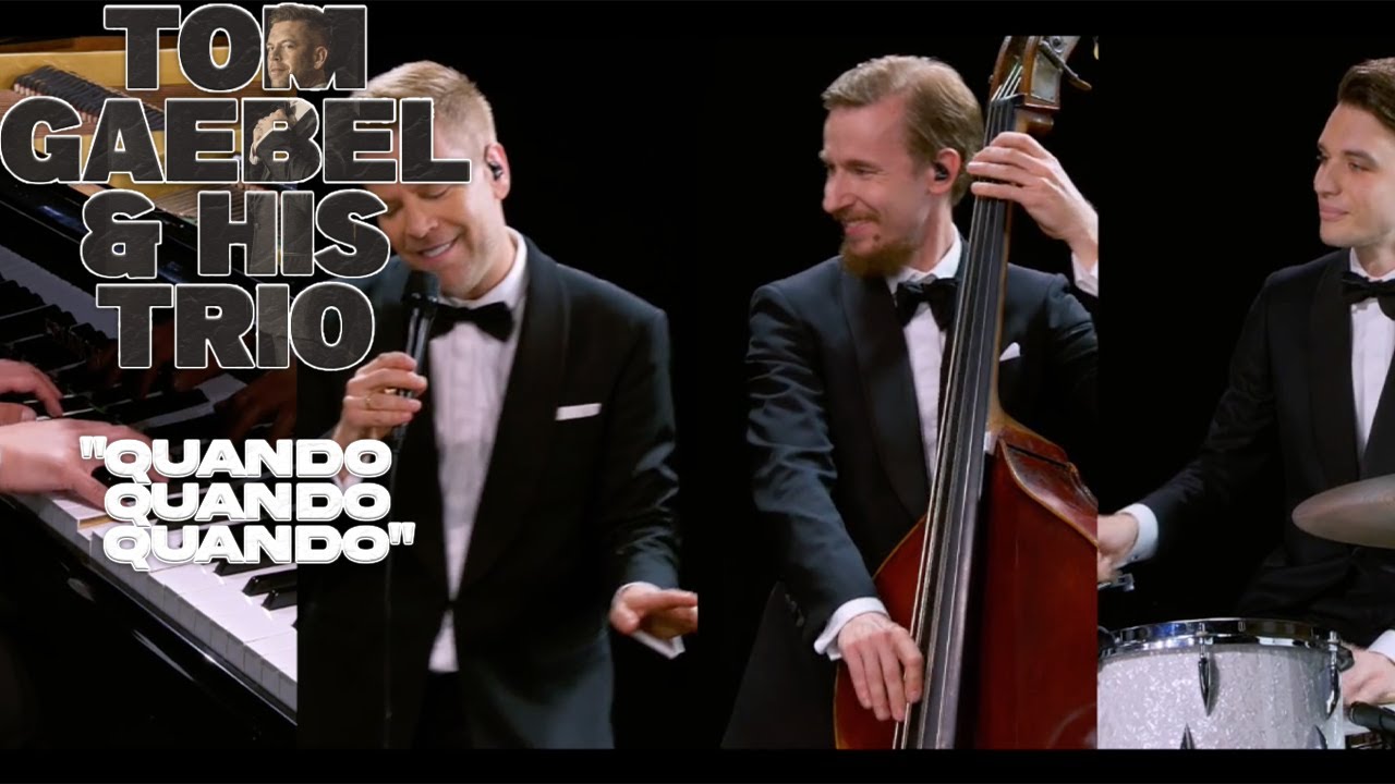 Tom Gaebel & His Trio - Quando Quando Quando (Atmosphere Session 2022)