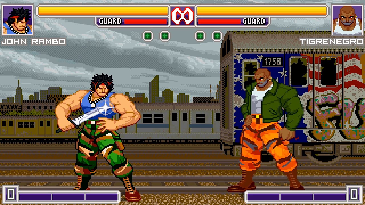 MUGEN - John Rambo vs. Tigre Negro - Download