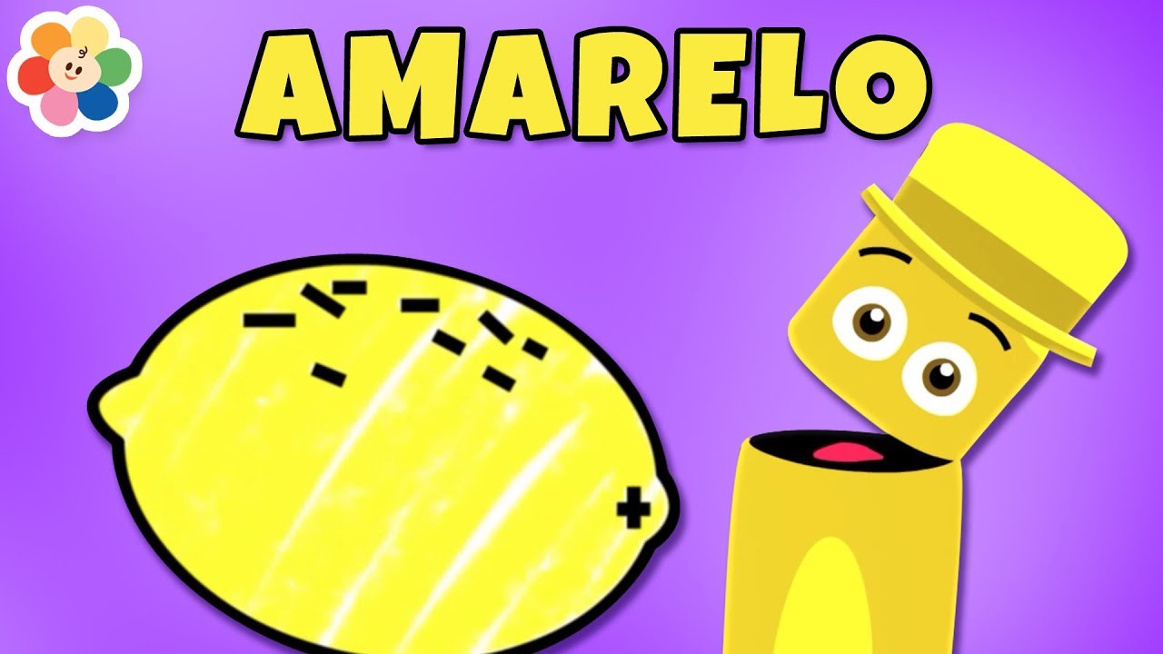 NOVO! APRENDA AS CORES COM O LÁPIS AMARELO | Coleção das Cores | BabyFirst TV Brasil
