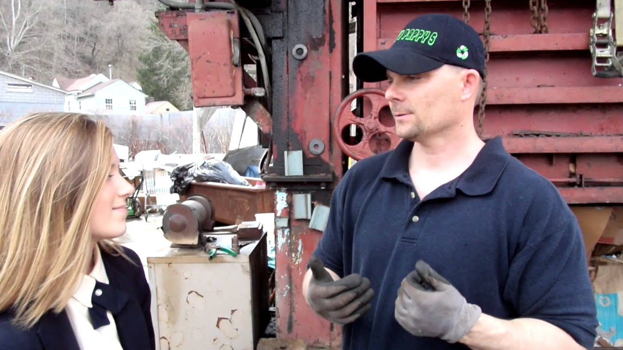 Linsly Recycling Interview at Scrappy Pappy's