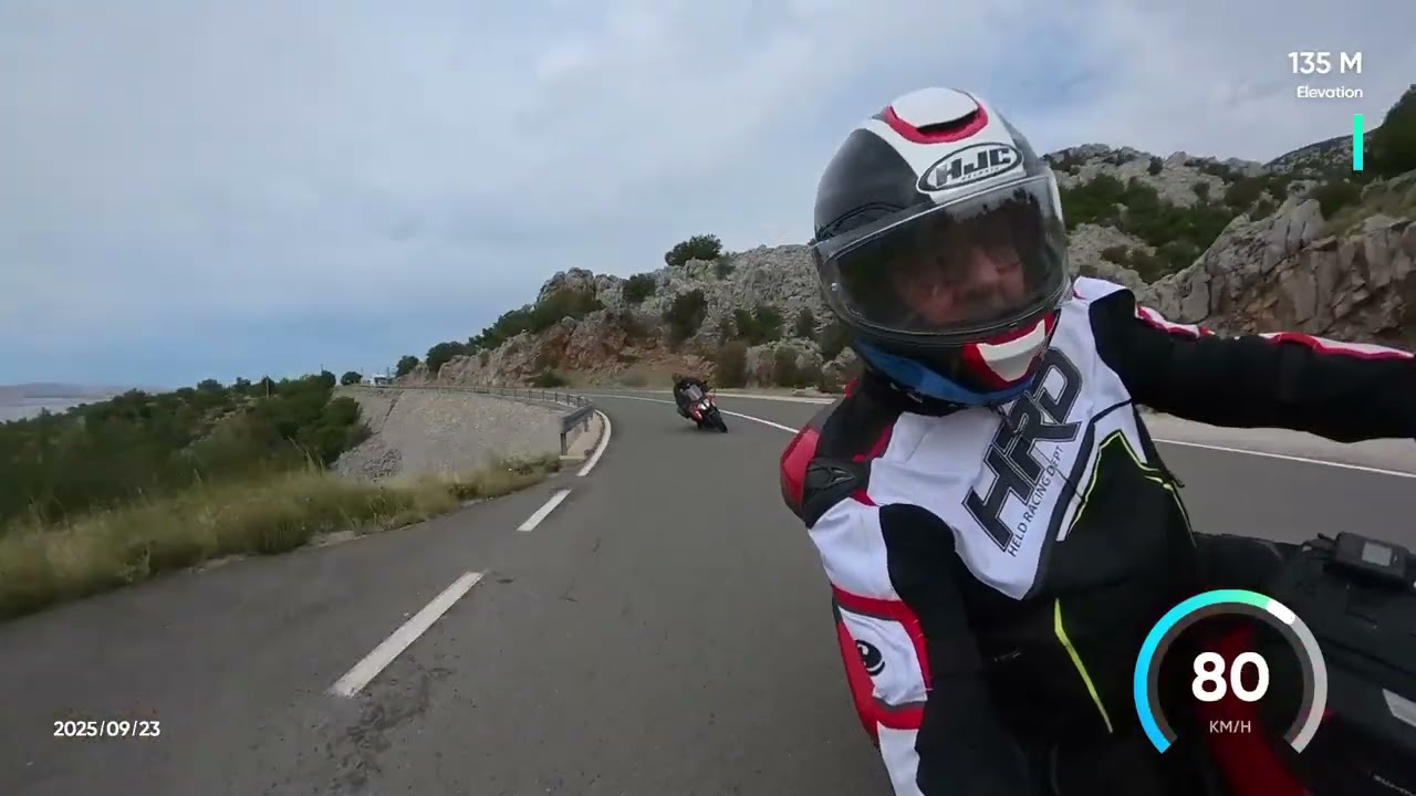 Tag 4; Teil 4, Kroatien Motorrad Tour; Magistrale; von Karlobag bis Lisarica (Insta360 X4)