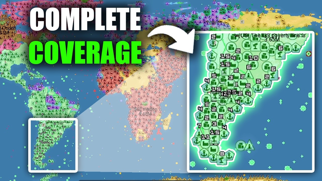 OpenFront Urban Sprawl is getting RIDICULOUS!