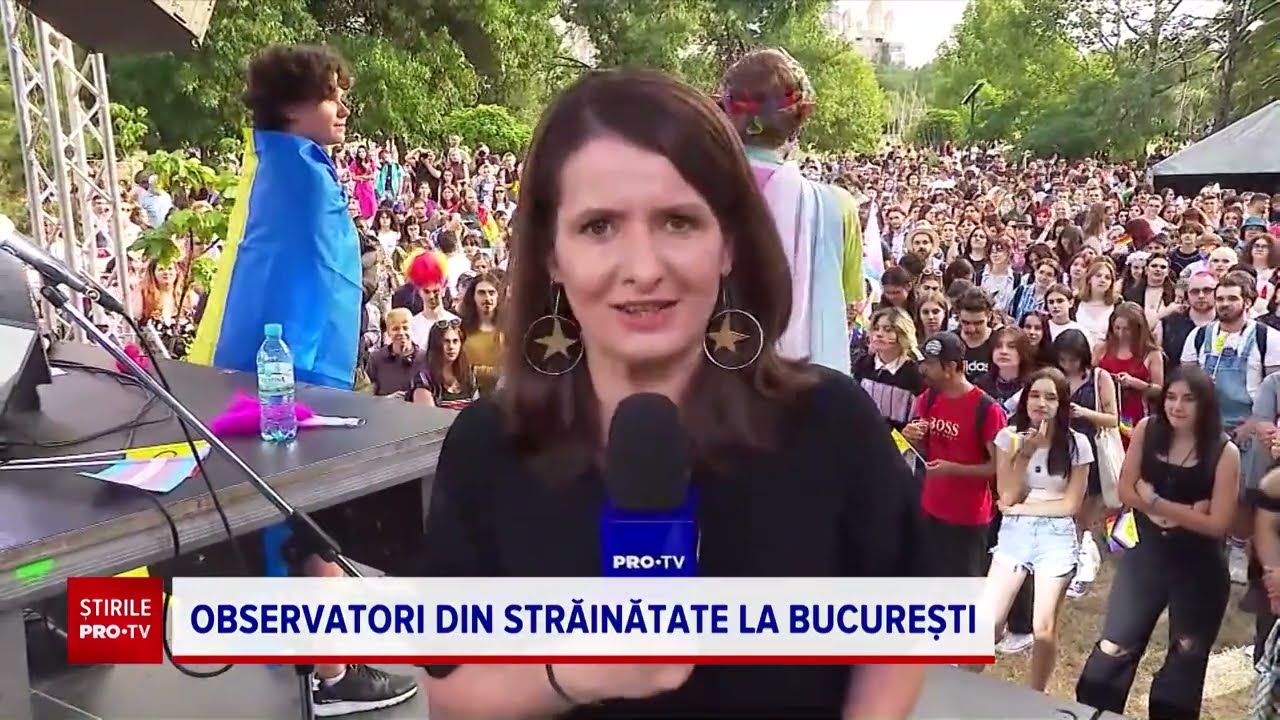 Peste 10.000 de oameni au defilat în București la parada LGBTQ+