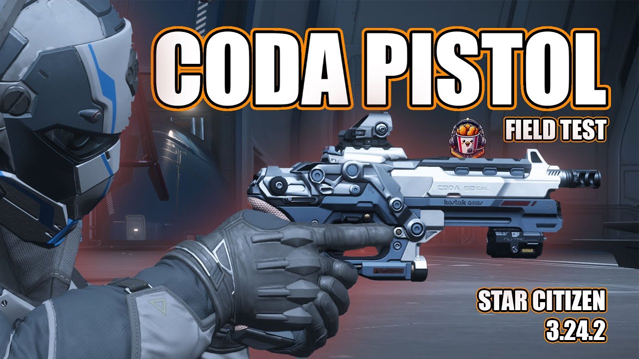 Star Citizen Coda Pistol Field Test - Star Citizen 3.24.2 - #starcitizen
