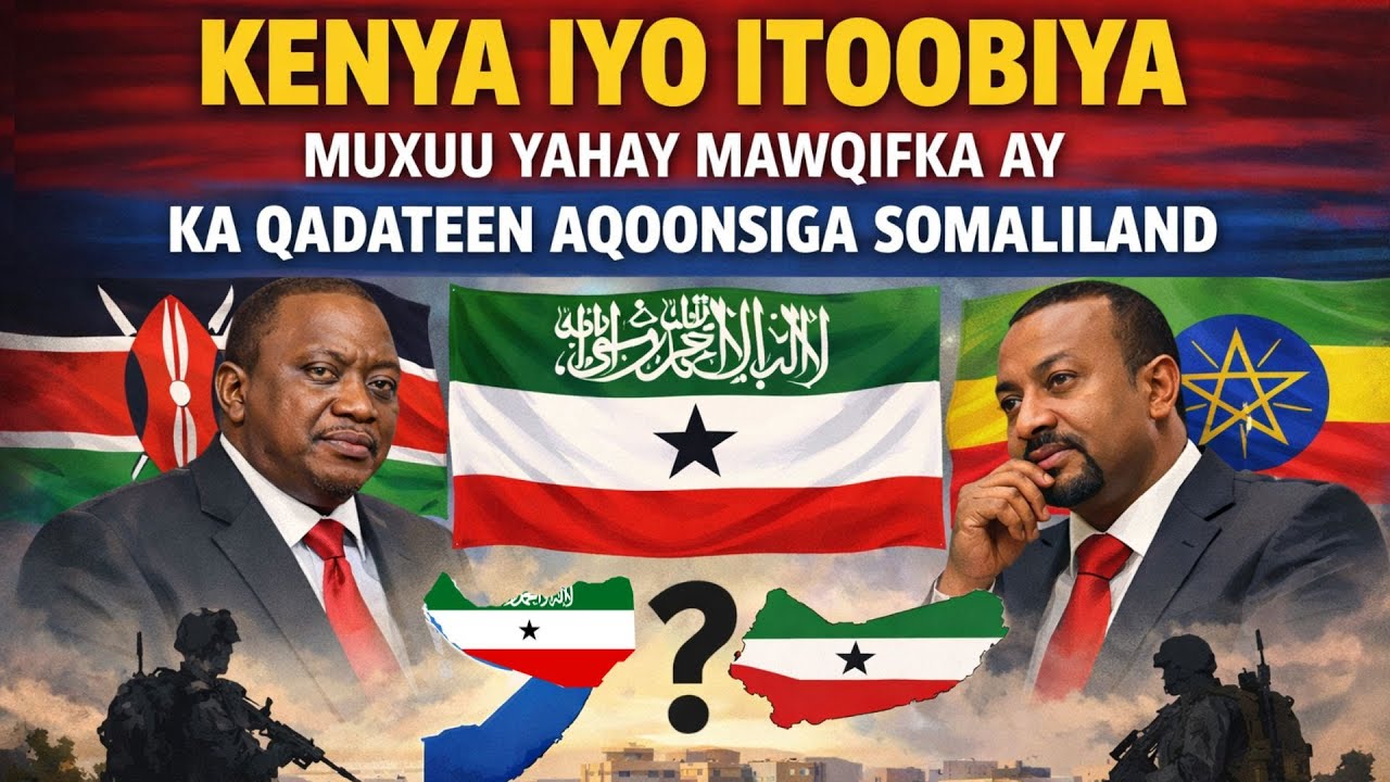 Kenya & Ethiopia: Muxuu Yahay Mawqifka Ay Ka Qaateen Aqoonsiga Somaliland!