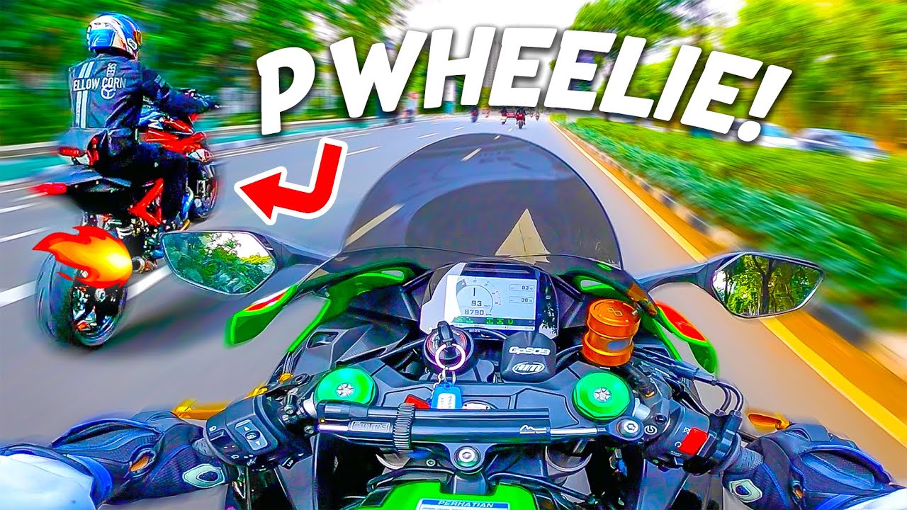Akhirnya Wheelie Bareng Harald Arkan di Sency!