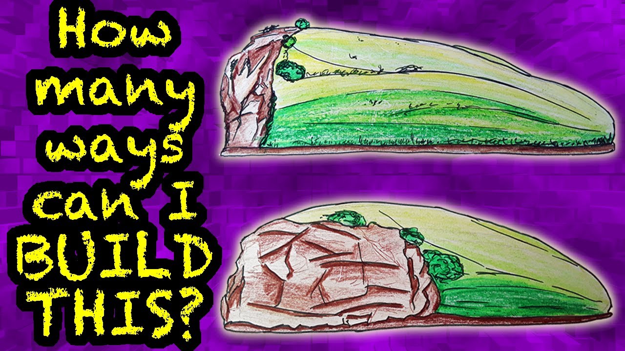2 different ways to build model MOUNTAINS and HILLS! | Part 1.