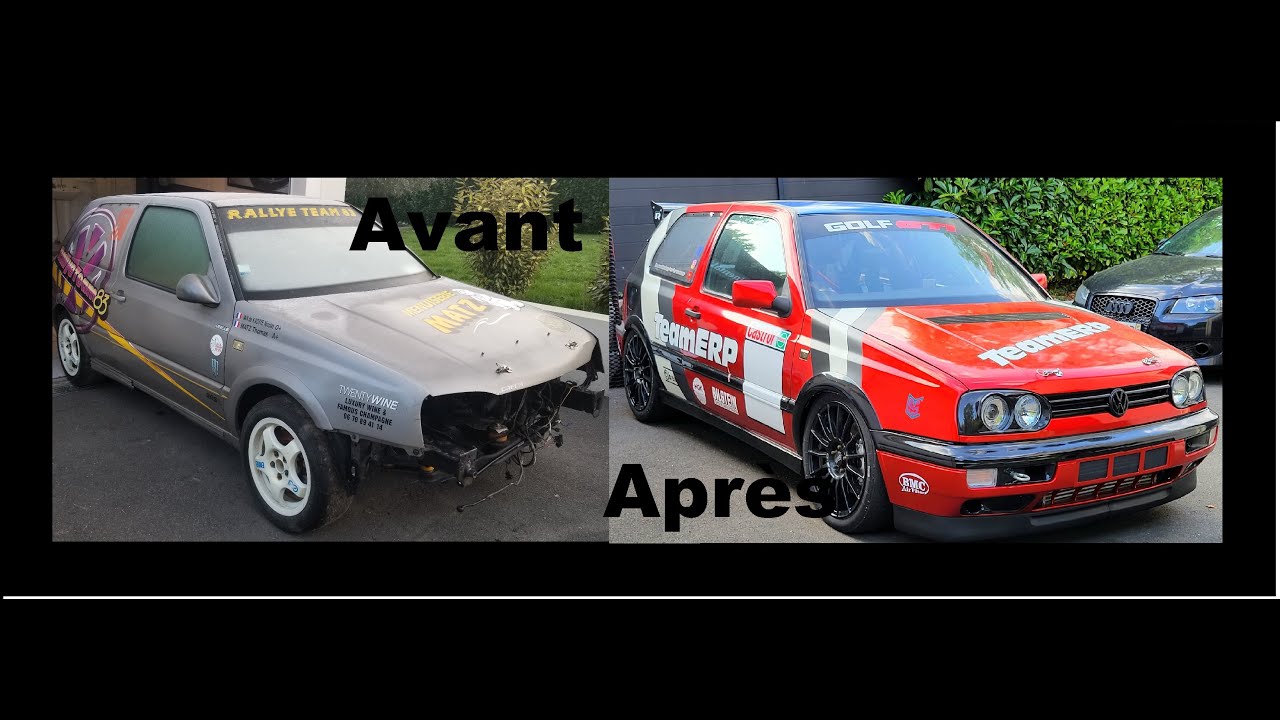 Full Restauration + Swap [15Min] Volkswagen GOLF MK3 GTI TFSI Dsg6 ex F2000