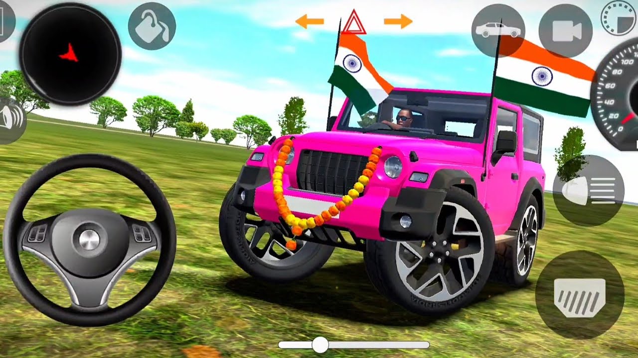 Modified Mahindra Thar😈Games:Indian Pink Thar (Gadi Wala Games) Car Game Android Game - #2026