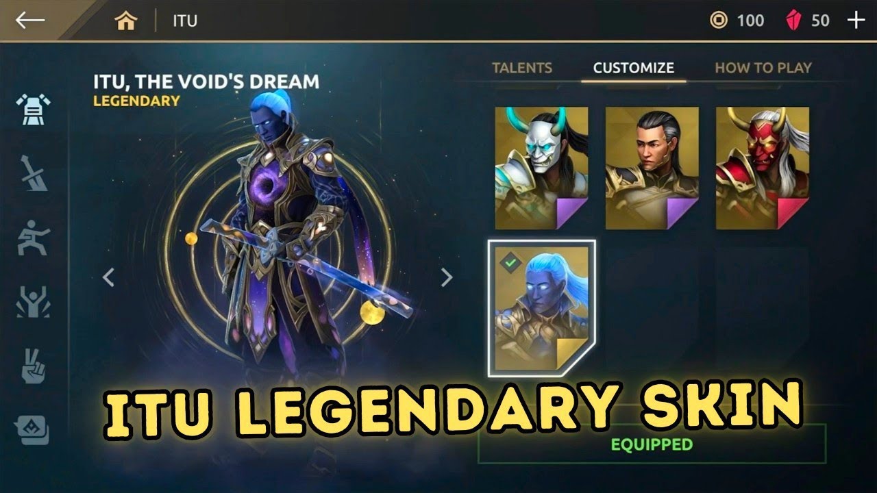 OMG 😱 Itu Legendary Skin is BEYOND OUR IMAGINATION || Shadow Fight 4 Arena