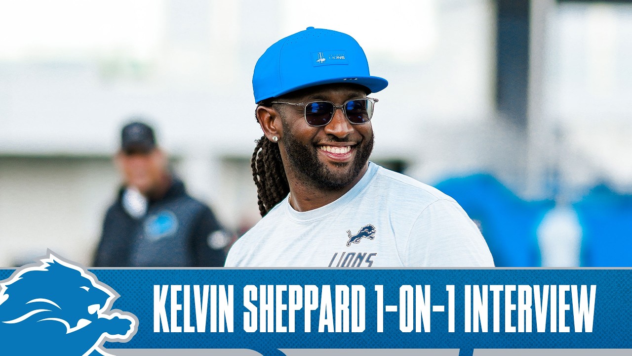 Kelvin Sheppard Exclusive Training Camp Interview | Detroit Lions