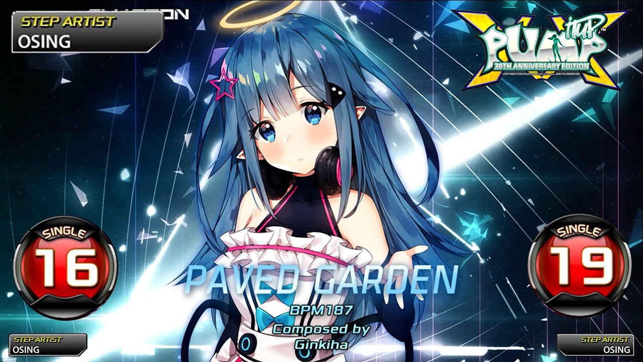 [PUMP IT UP XX] Paved Garden S16 & S19 | PIU XX 2.06 Update