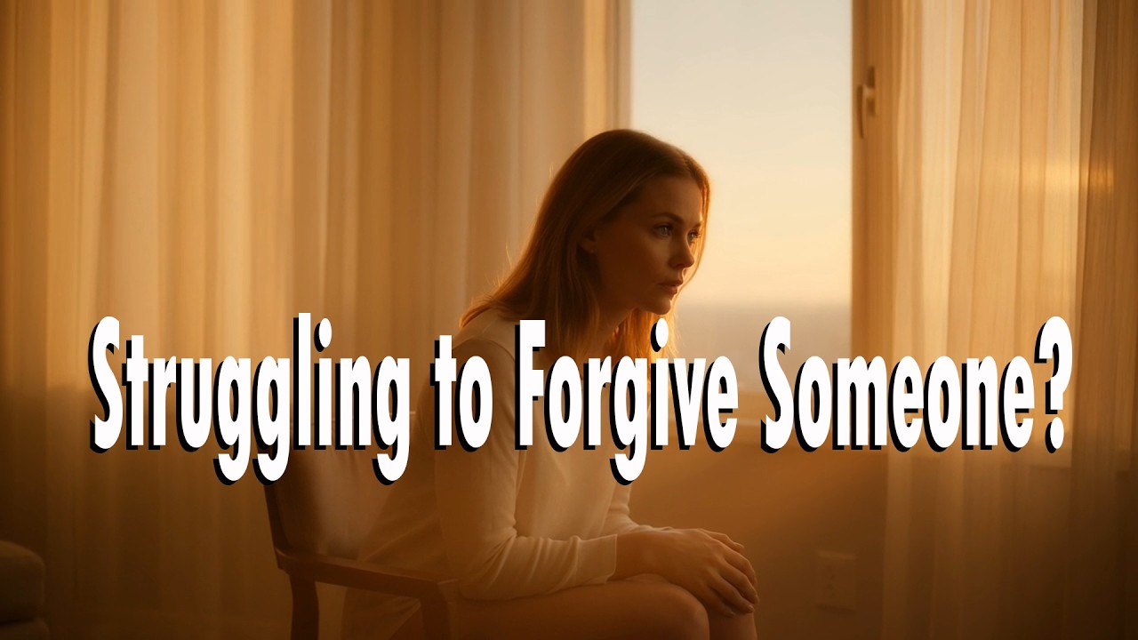 The Power of Forgiveness - Why Letting Go Can Change Your Life Inspirational Message + Prayer