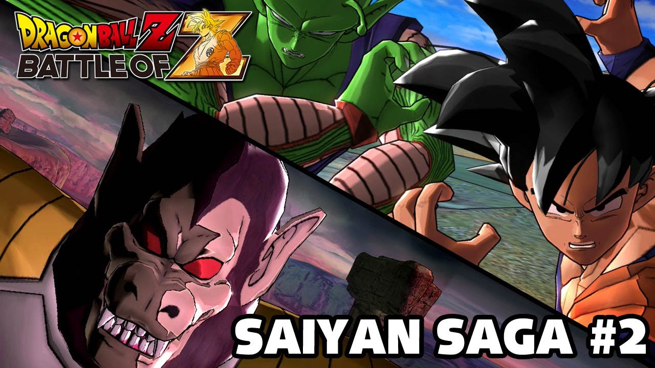 Dragon Ball Z Battle of Z - Saiyan Saga Walkthrough PART 2 TRUE-HD QUALITY