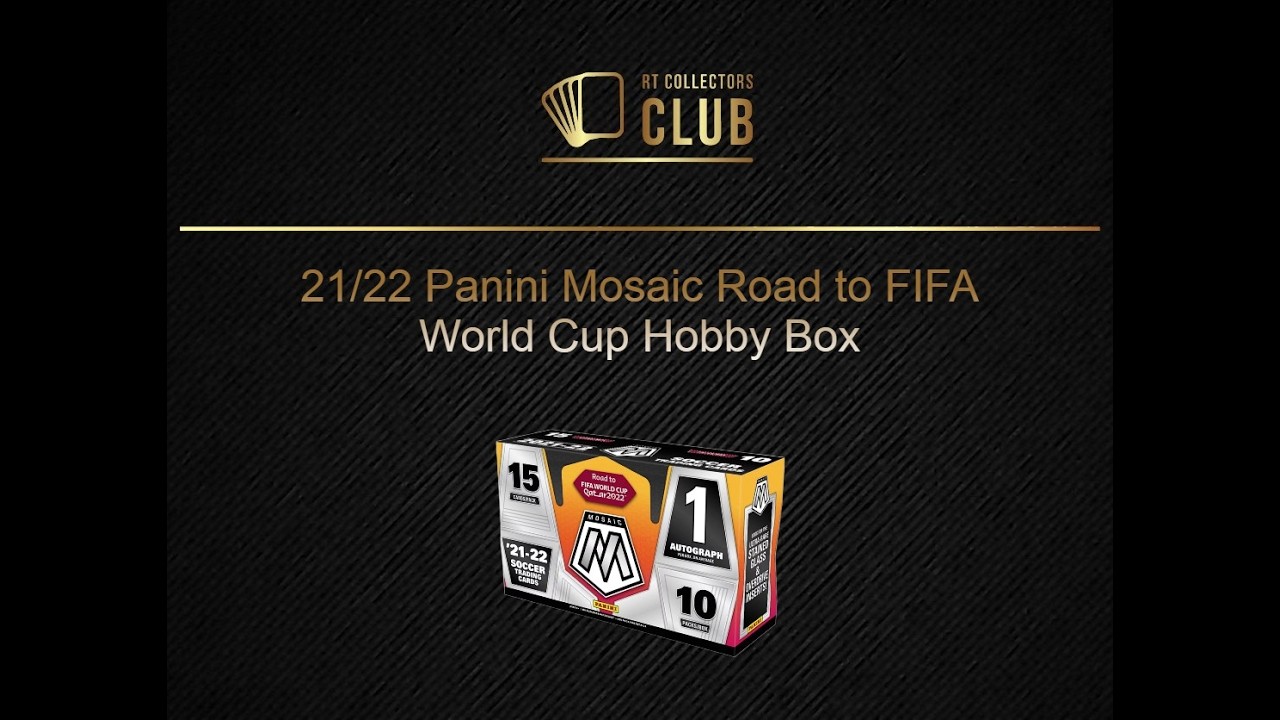 #475 PYT Soccer Break - 21/22 Panini Mosaic Road to FIFA World Cup Hobby Box (2026-02-27)