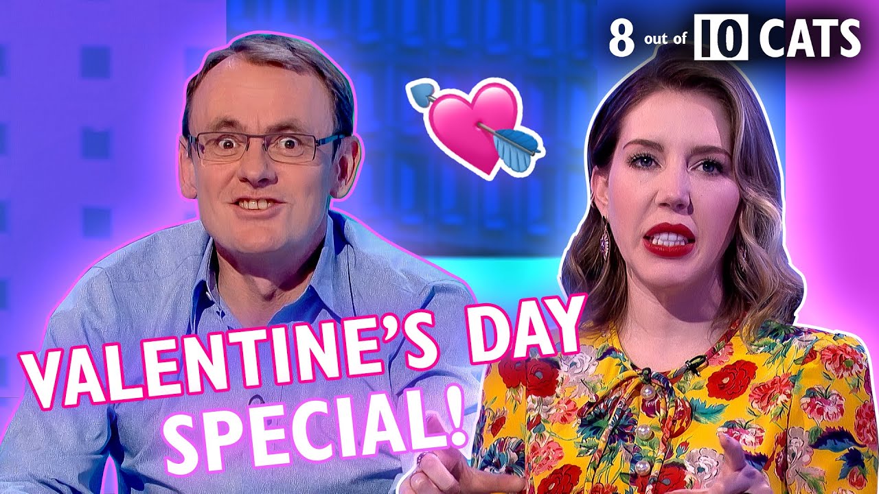 Cats Does Valentine's Day: The FUNNIEST Moments | 8 Out of 10 Cats