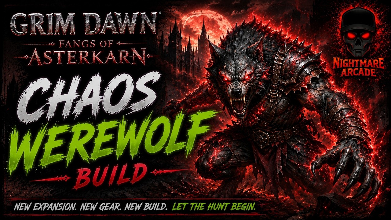 Grim Dawn | Chaos  Werewolf #GrimDawn #FangsOfAsterkarn