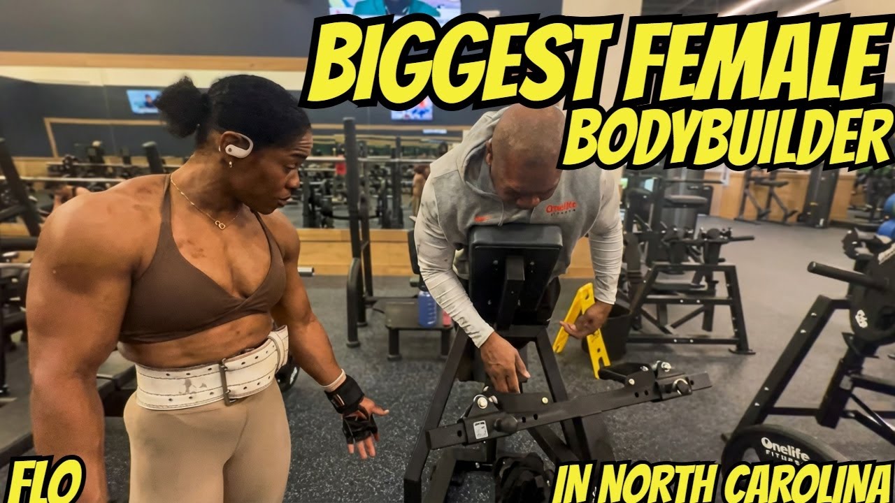 She’s the BIGGEST & MOST ATHLETIC Female Bodybuilder in North Carolina 💪 Meet FLO