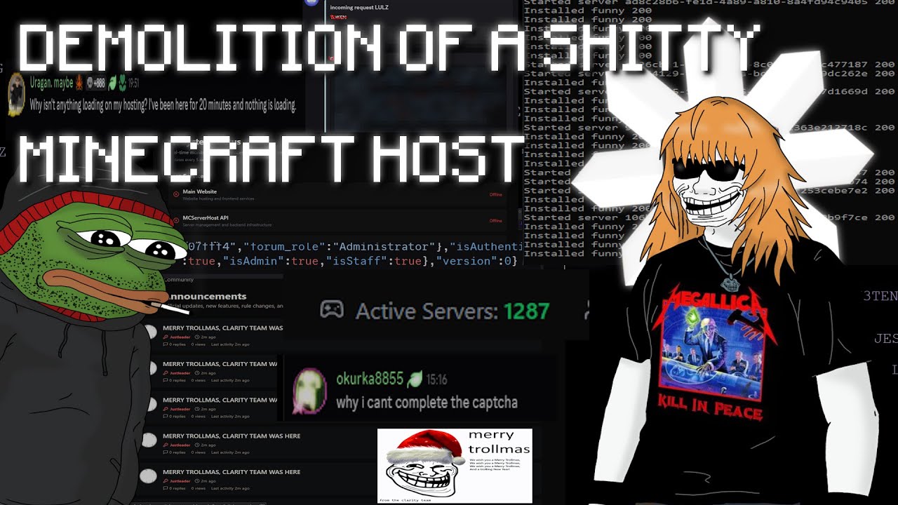 DEMOLISHING A DISHONEST MINECRAFT SERVER HOST (feat. jester, zondgrief)