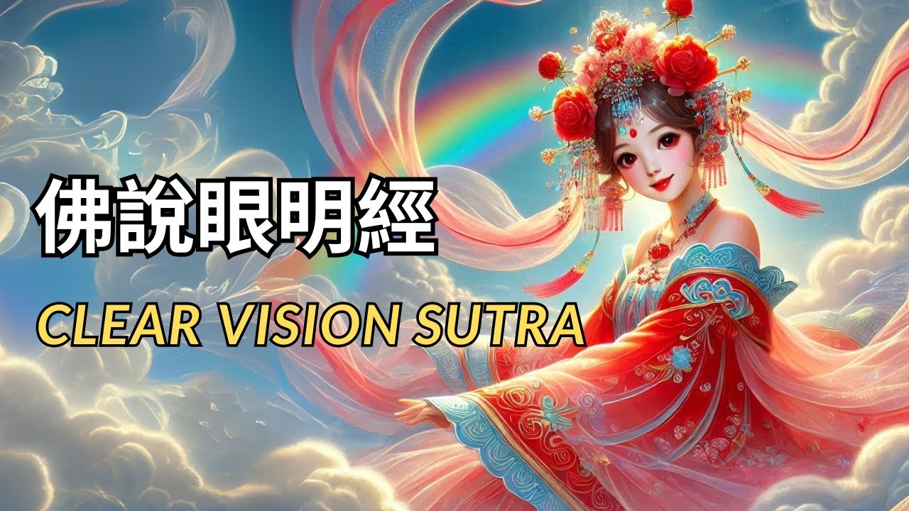 每日誦持《眼明經》｜視力變好、心更清明、世界更光亮 Daily Chant of the Eye-Brightening Sutra｜Better Vision, Clearer Mind