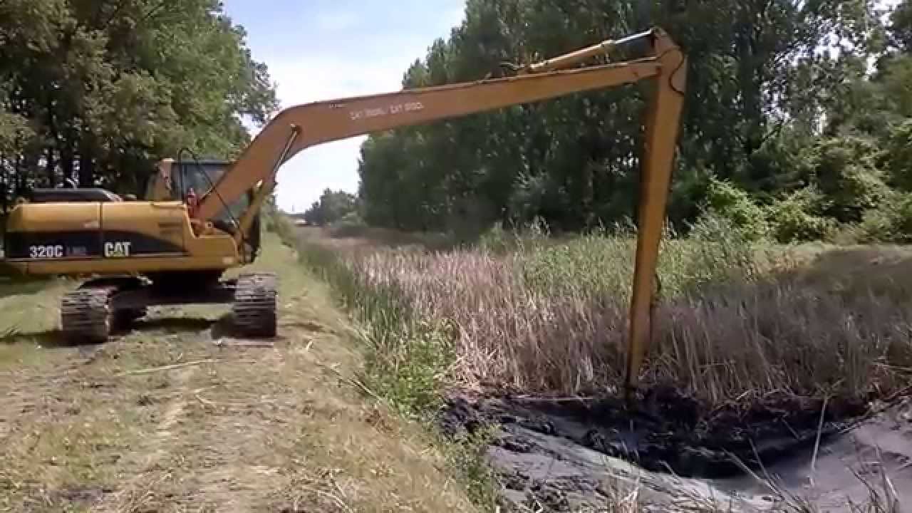 CATERPILLAR 320C LME CSATORNA KOTRÁS (HOSSZÚ GÉM)
