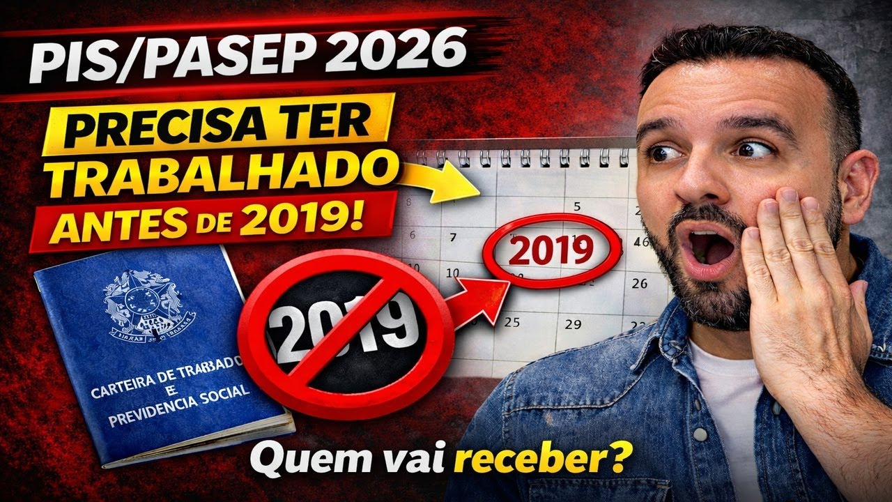 ABONO SALARIAL 2026 Só Recebe Quem Começou a Trabalhar ANTES de 2019!