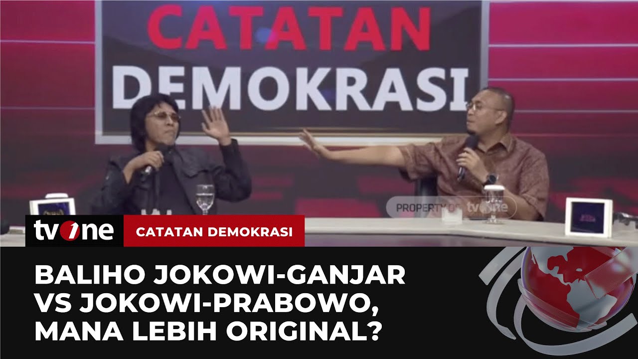 Adu Argumen! Adian Napitupulu vs Andre Rosiade soal Baliho Jokowi | Catatan Demokrasi tvOne