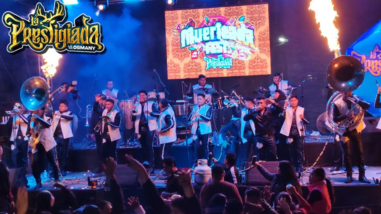 AMBIENTAZO EN EL PRESTIFEST MUERTERO🔥 SEGUNDO ANIVERSARIO DE BANDA LA PRESTIGIADA🎺
