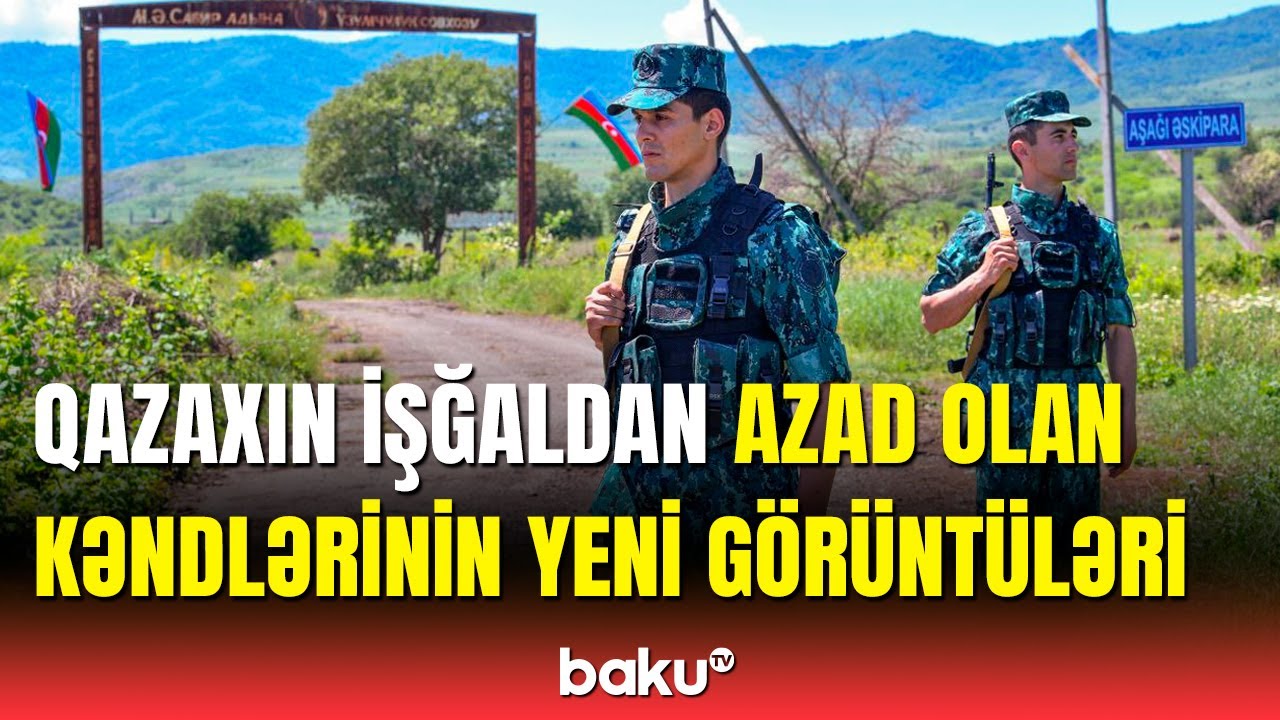 Qazaxın işğaldan azad edilən kəndləri | DSX-dən yeni görüntülər