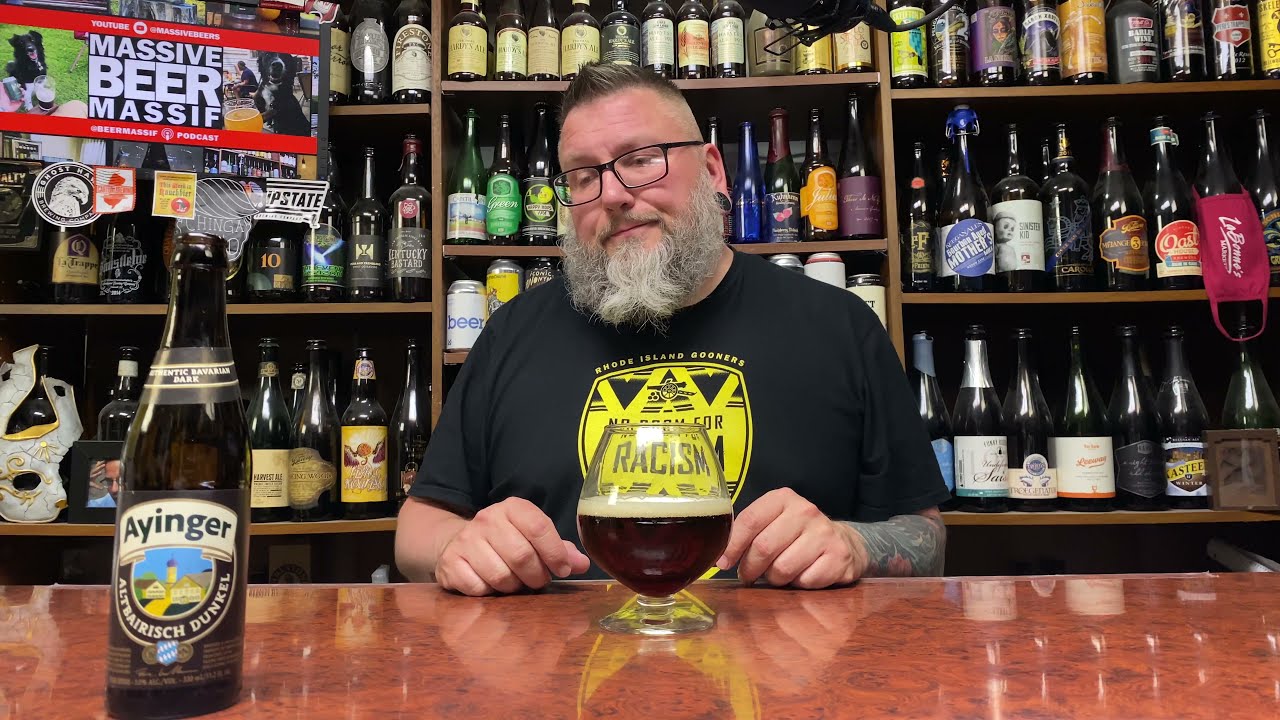 Massive Beer Review 3582 Ayinger Altbairisch Dunkel Old Bavarian Dark Beer