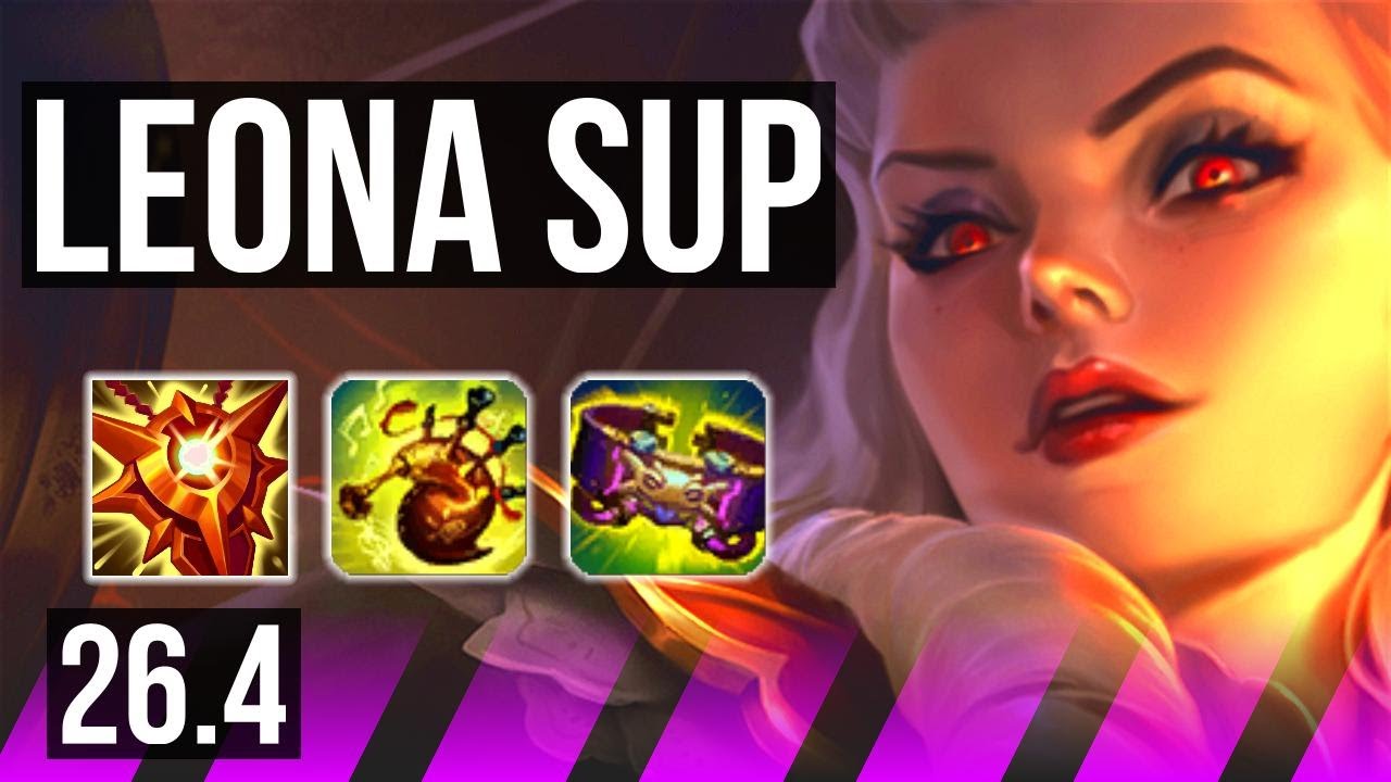 LEONA & Sivir vs BLITZCRANK & Kai'Sa (SUP) | KR Master | 26.4
