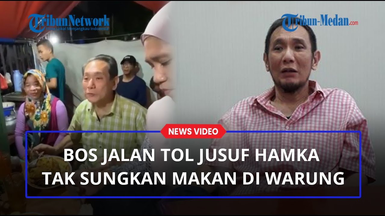 Jusuf Hamka, Bos Jalan Tol Tak Sungkan Makan di Warung
