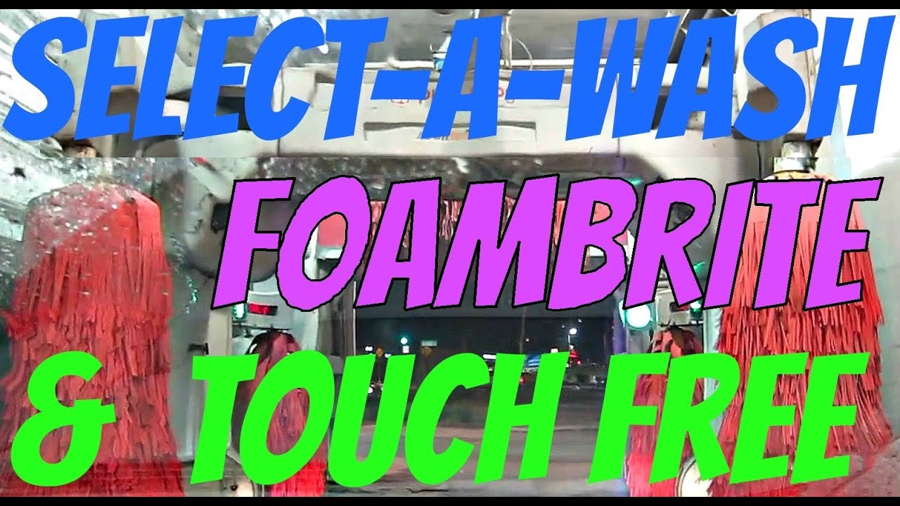 Ryko Select-A-Wash!   FoamBrite & Touch Free Combo!