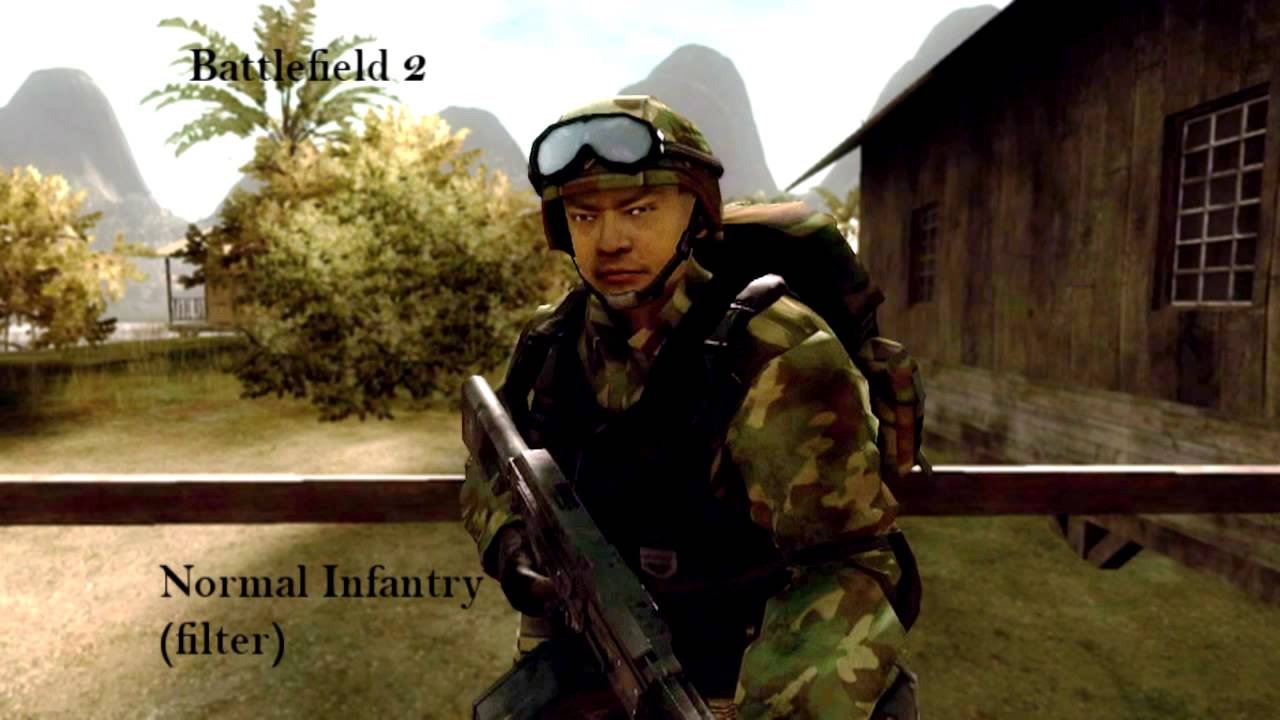Battlefield 2 - Chinese Voices 3/6 - Normal Infantry (filter)