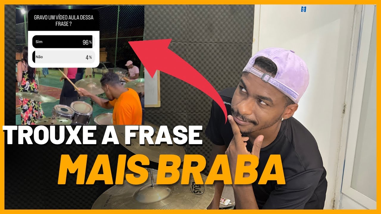 FRASE GOSPEL CHOPS DIFERENCIADO- V&Iacute;DEO AULA 🔥🥁