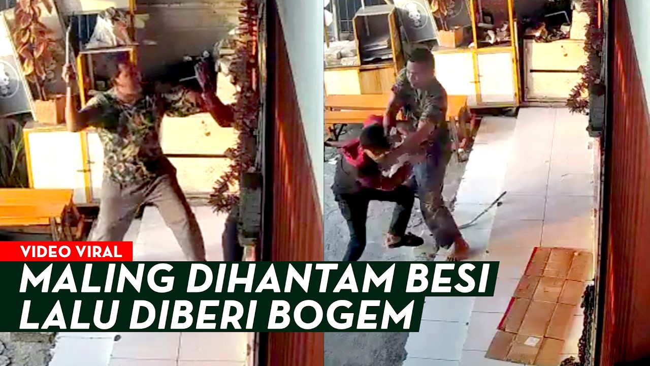 MALING KEOK DIHANTAM BESI‼️ADA JUGA MALING DIBERI BALOK‼️BEGINI CARA MENJEBAK PELAKU ☠️💥💀🔥