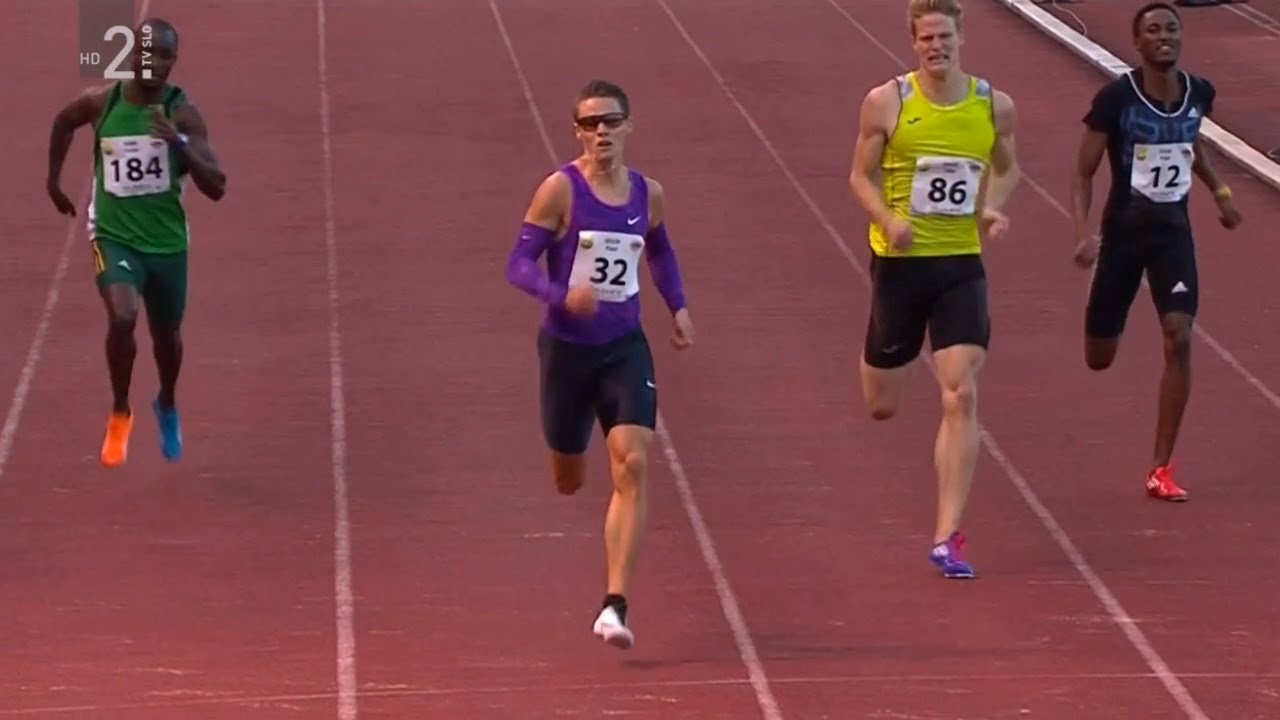 Men's 400m - Velenje 20th International Athletic Meeting 2015