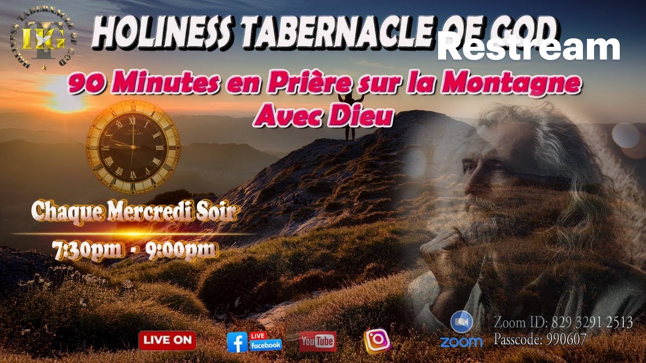 90 minutes en Prière sur la Montagne avec Dieu 28 Janvier 2026