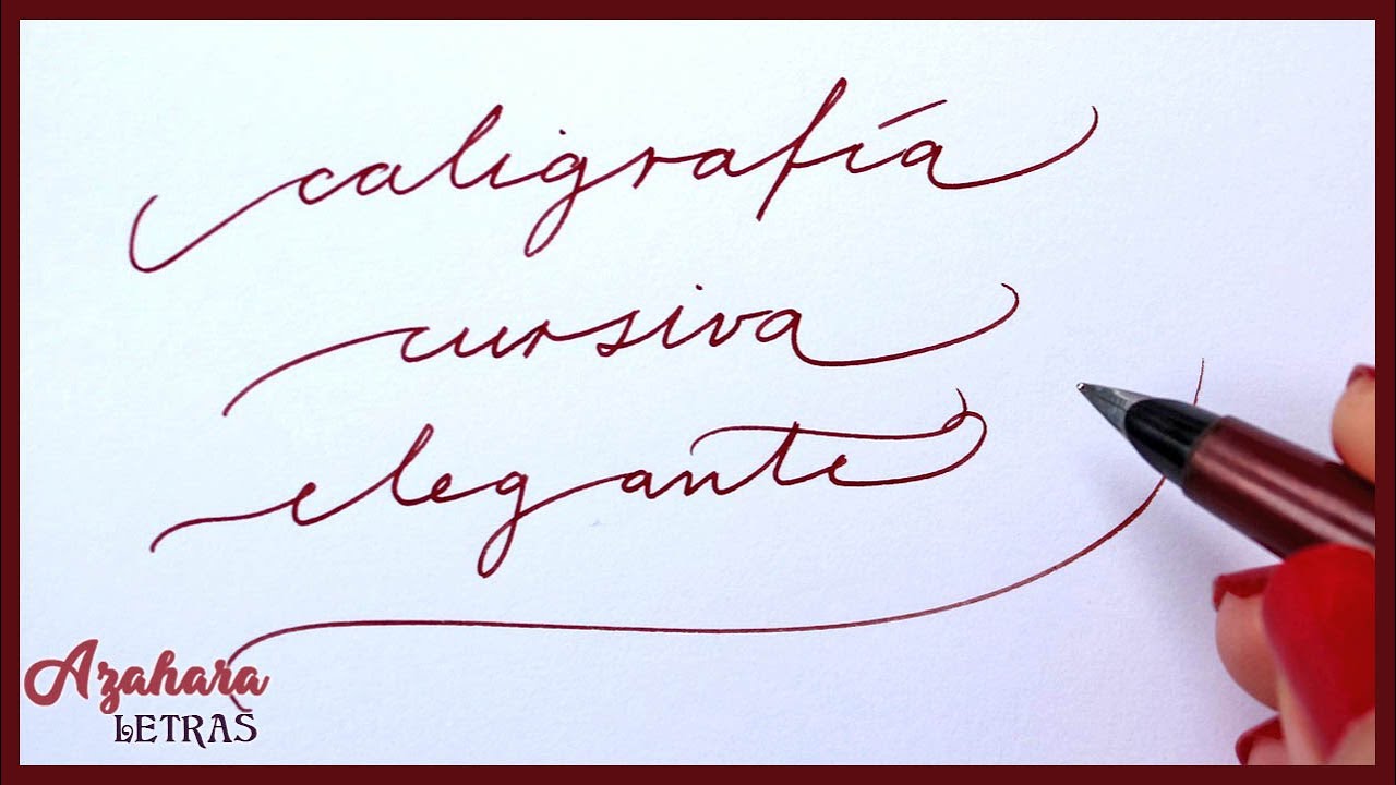 ✍️ Caligraf&iacute;a Cursiva Elegante: Alfabeto en Min&uacute;sculas y May&uacute;sculas