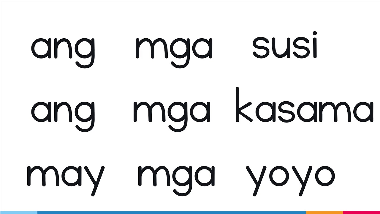 Marungko Aralin 15 (Mga)