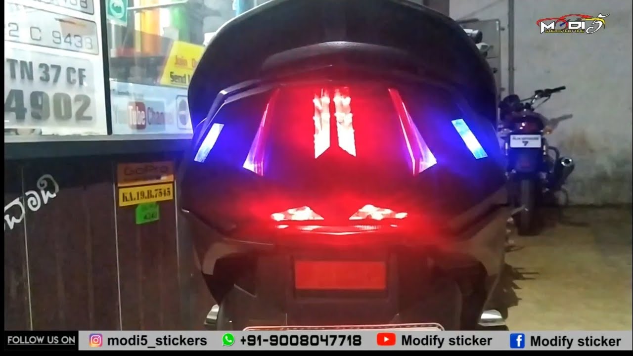 Dio Modification 2021 | Dio Brakelight Sticker Modification @ModifyStickers