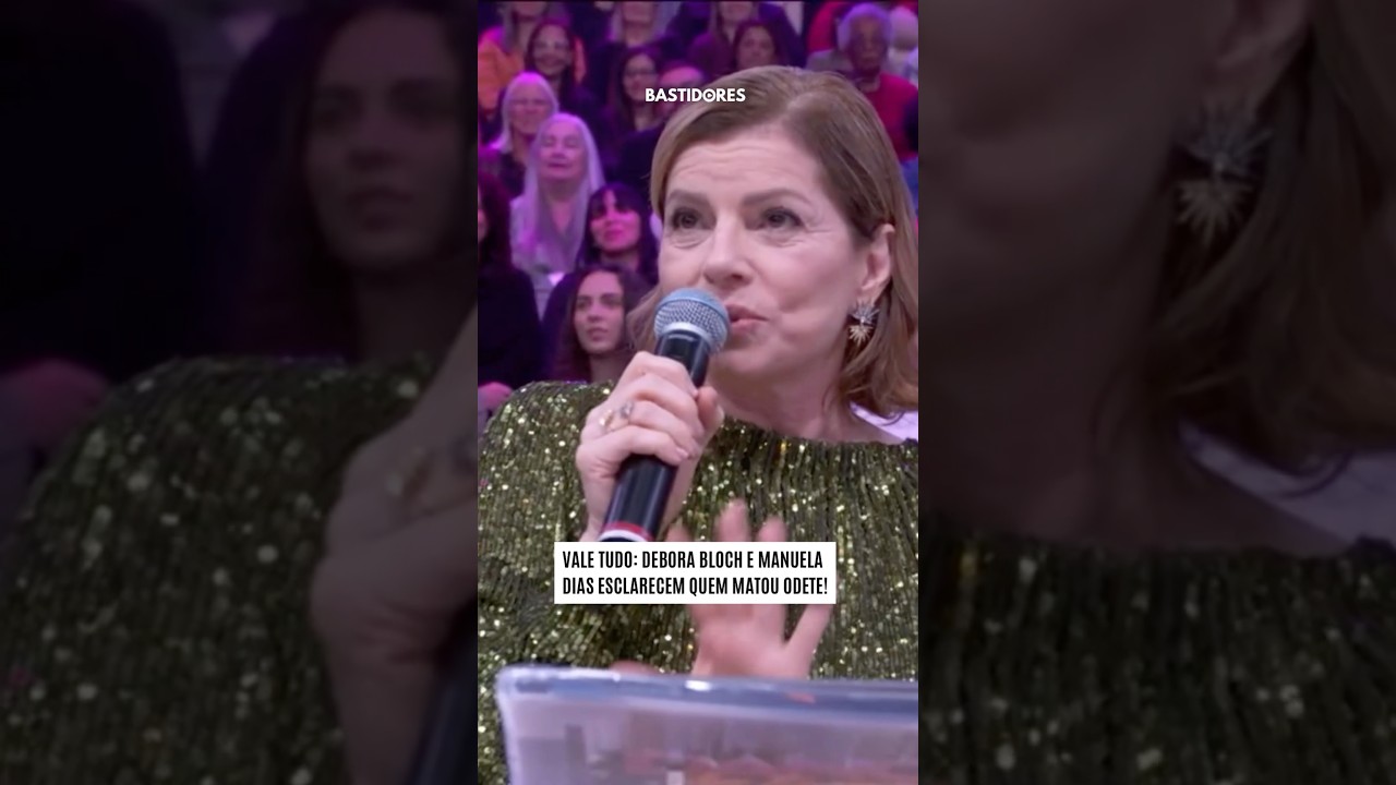 Debora Bloch e Manuela Dias esclarecem: Quem Matou Odete Roitman!
