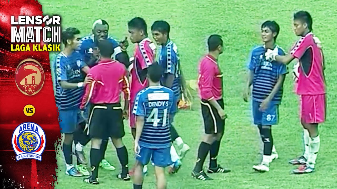 KACAU!! WASIT OKI BIKIN PANAS LAGA SRIWIJAYA VS AREMA | FULL MATCH | LAGA KLASIK 2011/2012